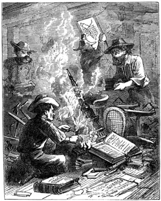 ENJOYING THE BONFIRE.