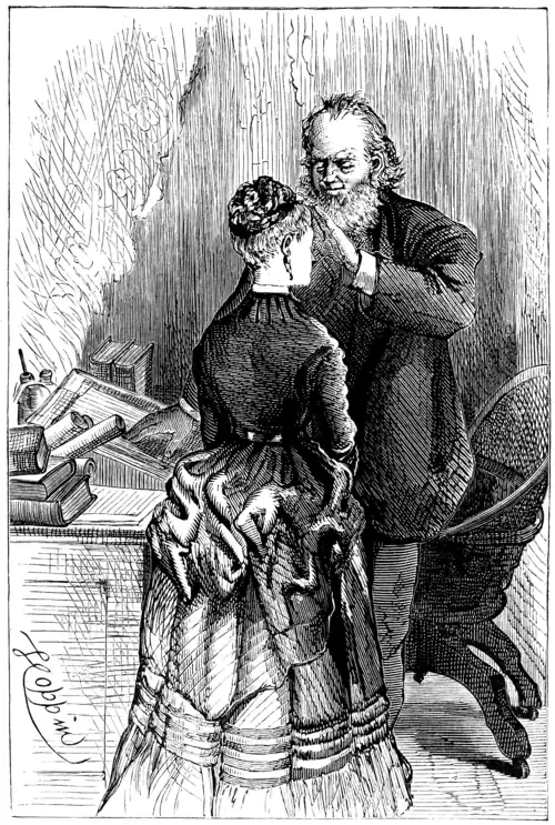 LAURA RECEIVES DILLWORTHY'S BLESSING.