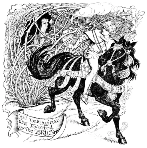 How the Magician was thwarted by the Brush