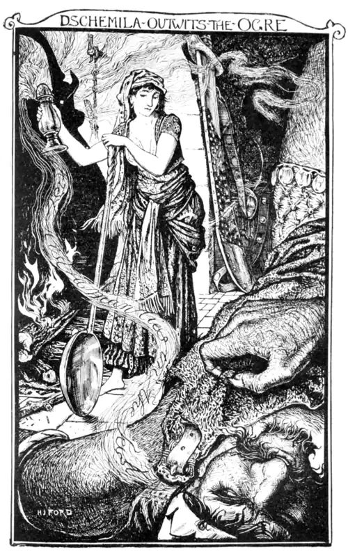 DSCHEMILA OUTWITS THE OGRE