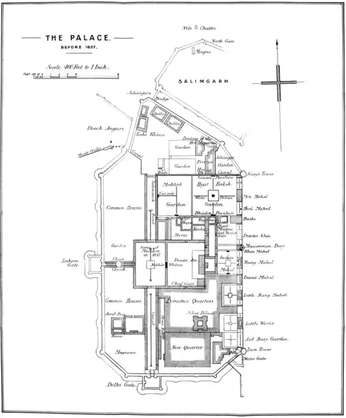 THE PALACE. BEFORE 1857.