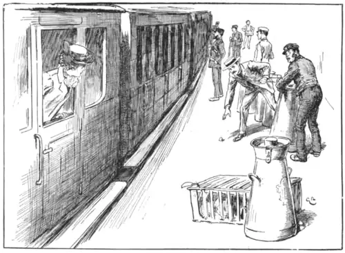 "SHE HAD SEEN THE YOUNG MAN PICK IT UP."