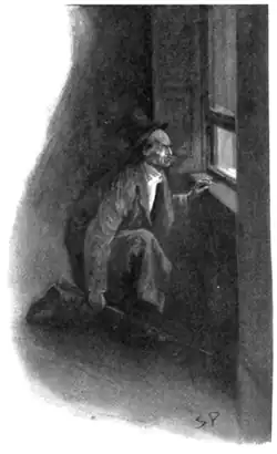 "THE LIGHT OF THE STREET FELL FULL UPON HIS FACE."