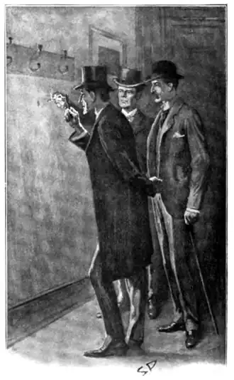 “LOOK AT THAT WITH YOUR MAGNIFYING GLASS, MR. HOLMES.”