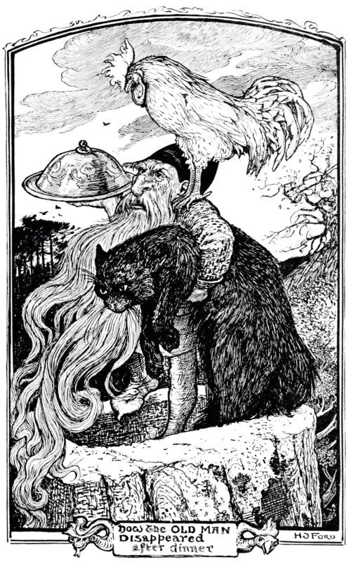 How the Old Man disappeared after Dinner