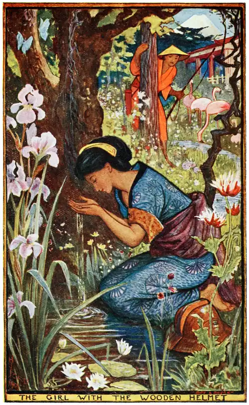 The Girl with the Wooden Helmet