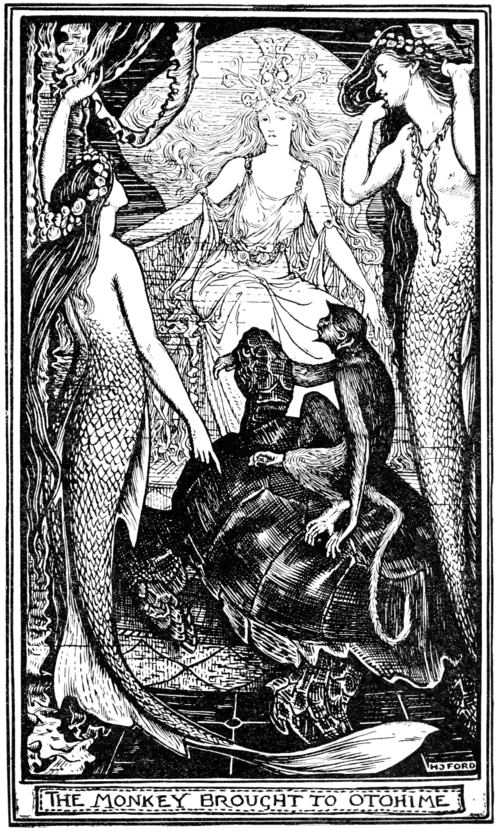 THE MONKEY BROUGHT TO OTOHIME