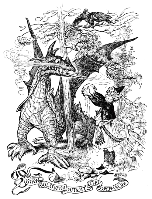 STAN BOLOVAN OUTWITS THE DRAGON