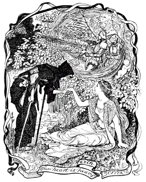 Your Heart is heavy with two Sorrows