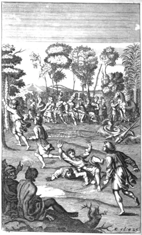 Plate 57: Illustration of Aeneis 5, line 425