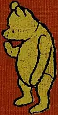 Winnie-the-Pooh standing