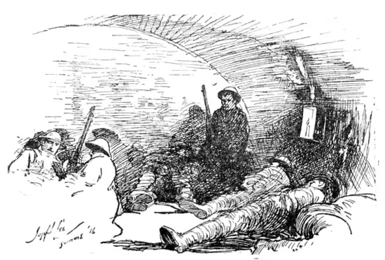 Illustration by Joseph Lee from 'Work-a-day Warriors' by Joseph Lee, published in 1917