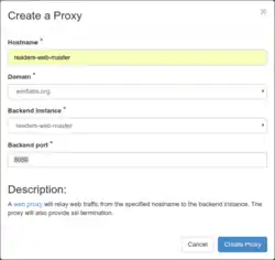 Set up a proxy to Vagrant.