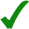 Green tick