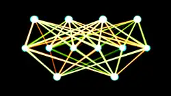 A single-layer feedforward artificial neural network with 4 inputs, 6 hidden and 2 outputs. Given position state and direction outputs wheel based control values.