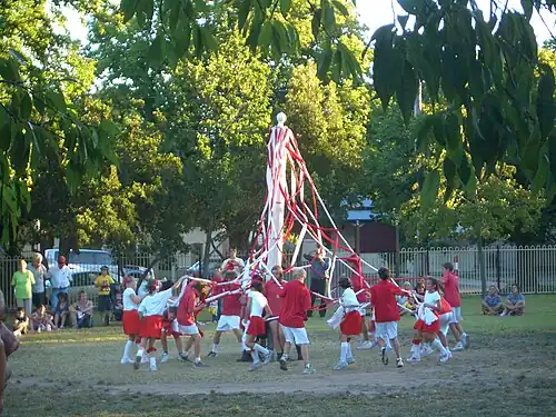 A Maypole