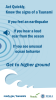 Act Quickly, Know the signs of a Tsunami. If you feel an earthquake If you hear a loud roar from the ocean If you see unusual ocean behavior - Get to higher groundready.gov/tsunamis 